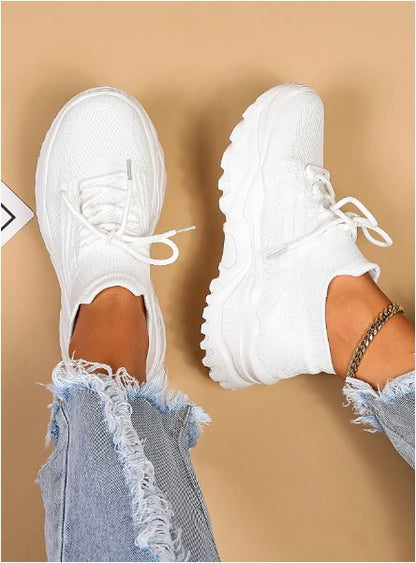 Norvielle Damen Atmungsaktive Laufschuhe Leicht