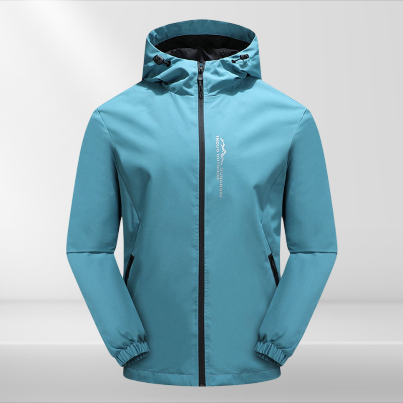 Norvielle Herren Outdoorjacke Wasserdicht Winddicht Kapuze