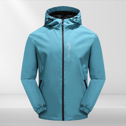 Norvielle Herren Outdoorjacke Wasserdicht Winddicht Kapuze