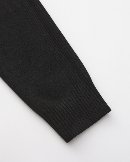 Herren Rollkragen Strickpullover Slim Fit Grau