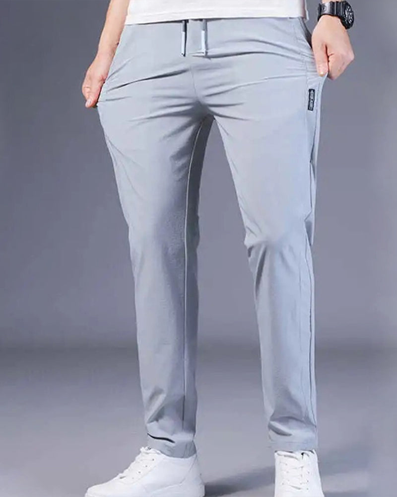 Sportliche Herrenjoggerhose Kordelzug Komfortpassform