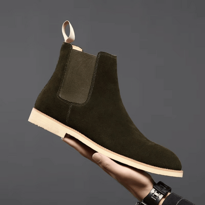 Herren Stiefel Elastische Seiten Kompakter Schaft
