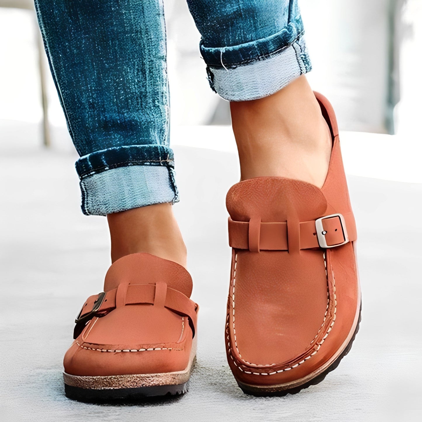 Rhelna Damen Mokassins Trend
