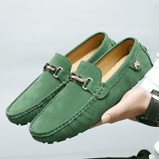 Norvielle Herren Loafers Leder Schwarz - Norvielle