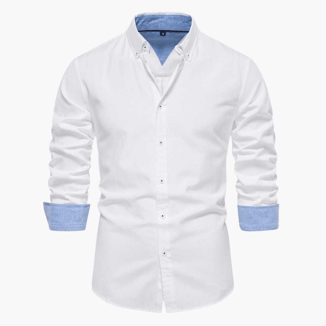 Herren Langarmhemd Bequem