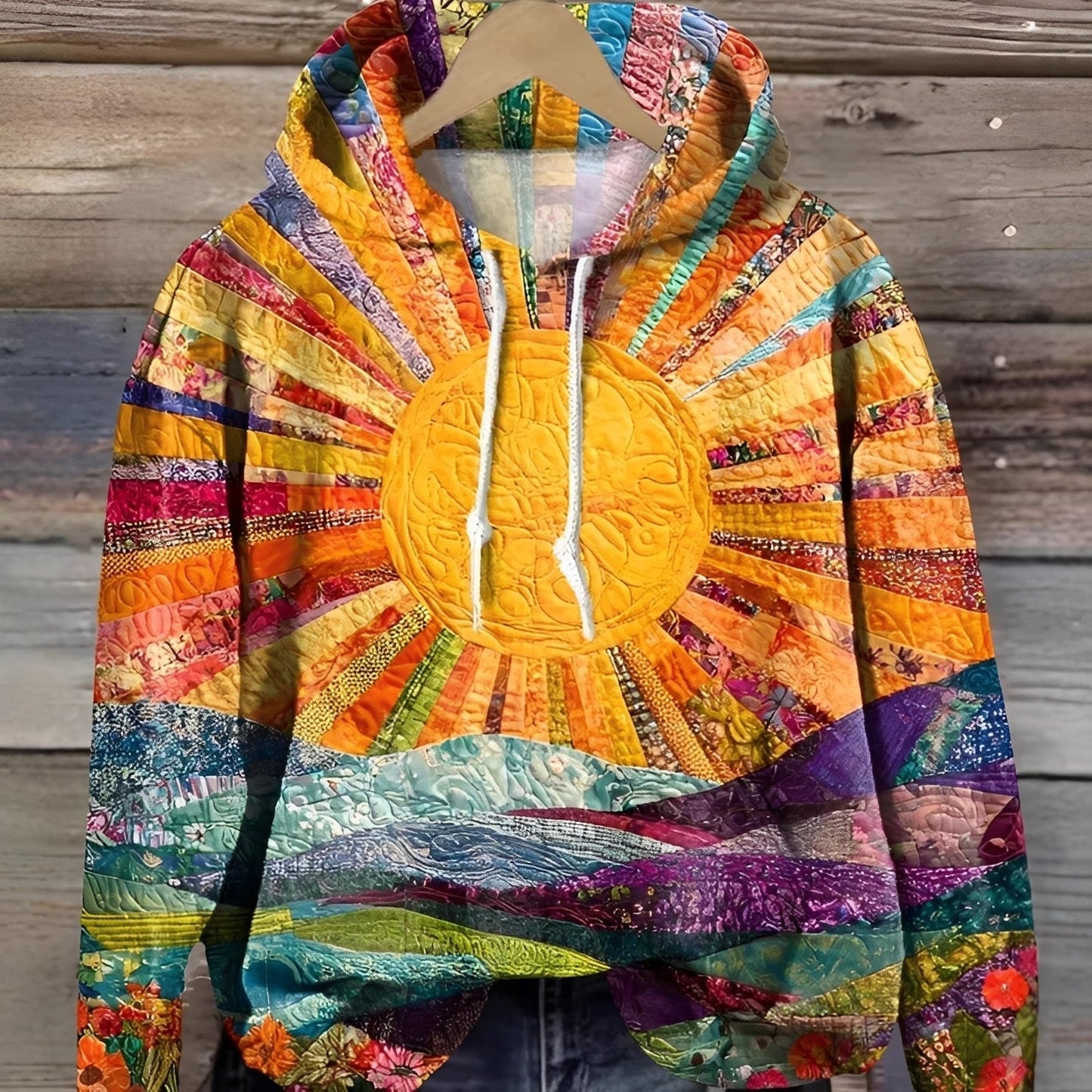 Séraphine Damen Hoodie Digitaldruck