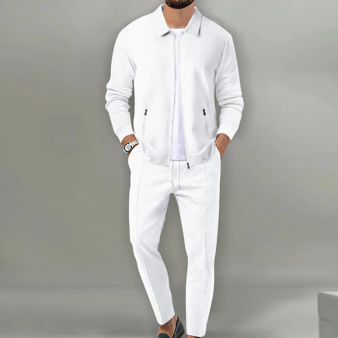 Herren Zweiteiler Relaxed Fit Oberteil und Hose