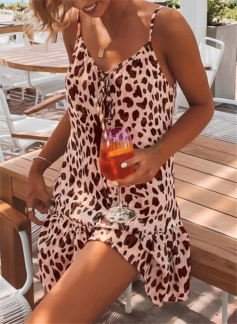 Damen Freizeitkleid mit Print Bequem Tiffany - Norvielle