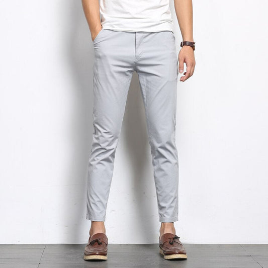 Norvielle Herren Chinos Modern Modisch Beige - Norvielle