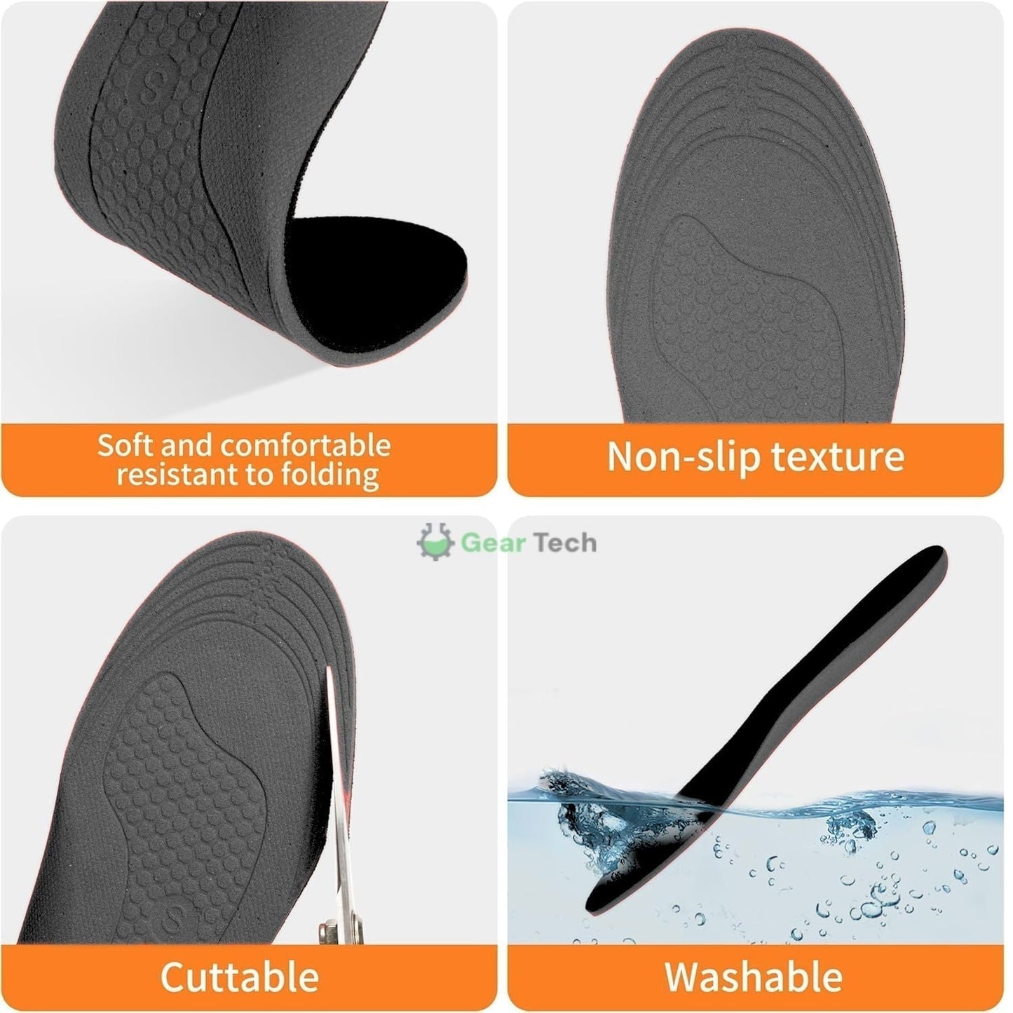 Beheizte Einlegesohlen Wiederaufladbar für Stiefel Winterwärme