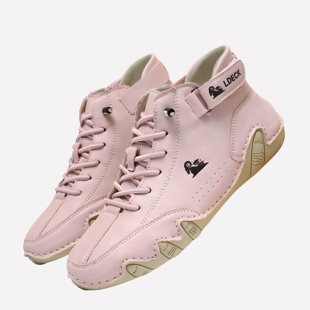 Herren Leichte Leder Barfußschuhe