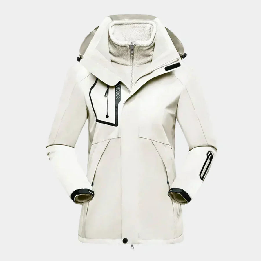 Damen Winterjacke Mit Kapuze Warm