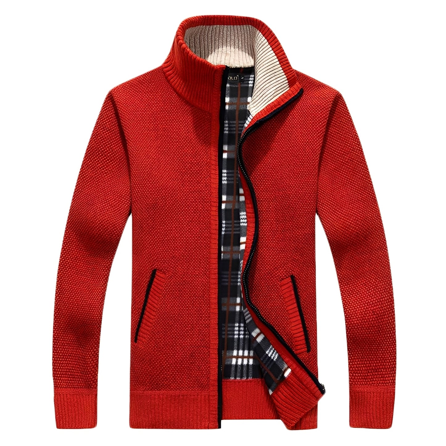 Norvielle Herren Freizeitjacke Fleece-Innenausstattung