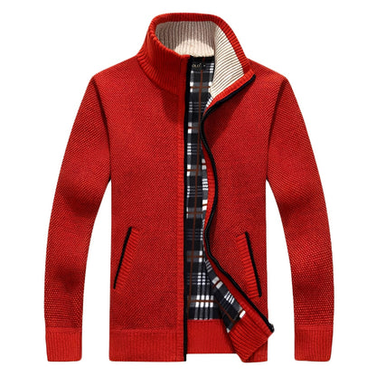 Norvielle Herren Freizeitjacke Fleece-Innenausstattung