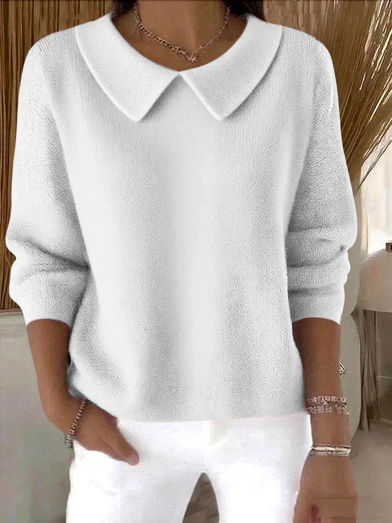 Frieda Damen Klassischer Pullover