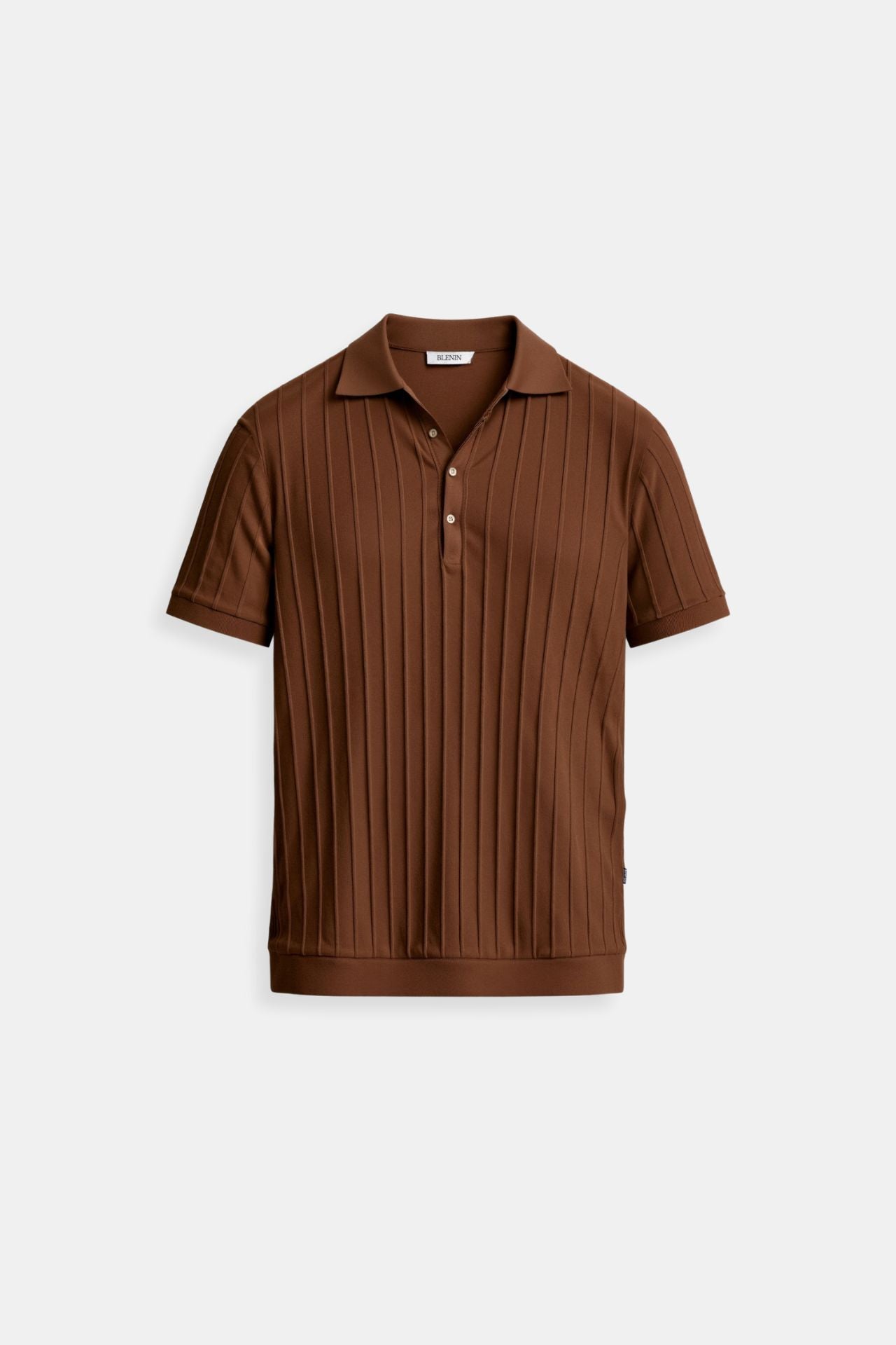 Herren Polo Weiß Minimalistisch Zeitlos