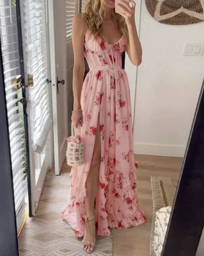 Elegantes Damenkleid Festlich Seide