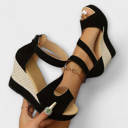Valencia Damen Orthopädische Keil-Sandalen Komfort
