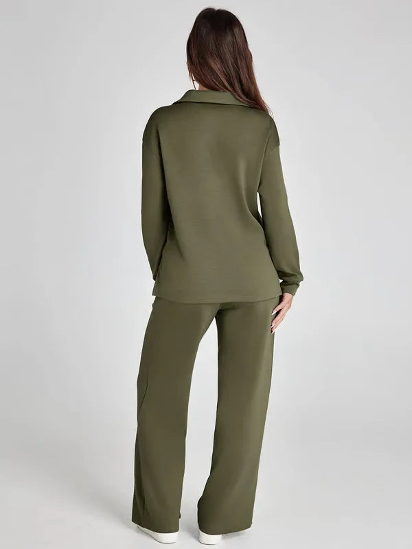 Damen Hoodie-Set Weich Warm Bequem