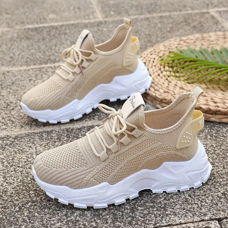 Damen Laufschuhe Atmungsaktives Mesh Leicht