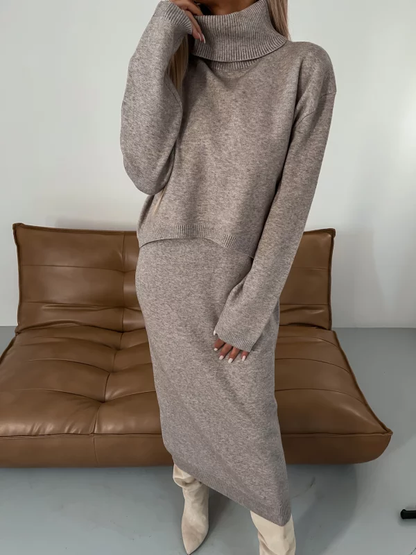 Damen Strickset Herbst Winter