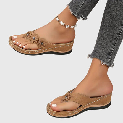 Damen Slip-On Sandalen Lässig