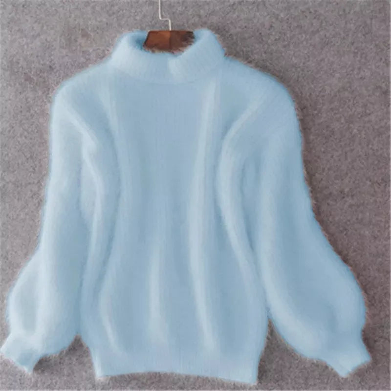 Damen Rollkragenpullover Strick - Norvielle
