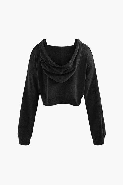 Damen Zweiteiler-Set Hoodie Midi-Kleid Lässig