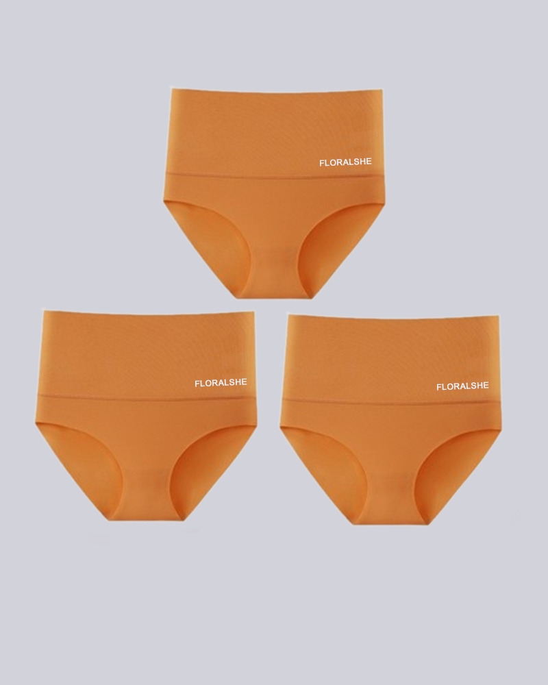 Hohe Taille Damen Slips 5er Pack Bauch-Kontrolle Shapewear