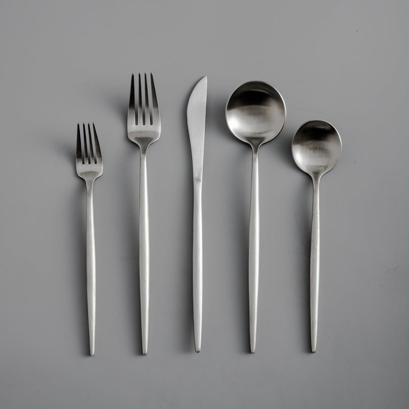 Minimalistisch Edelstahl Besteck