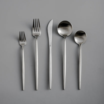 Minimalistisch Edelstahl Besteck