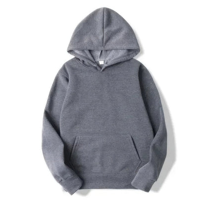 Damen Hoodie Weich Gemütlich Grau