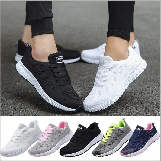 Leichte Damen Turnschuhe Atmungsaktives Mesh - Norvielle