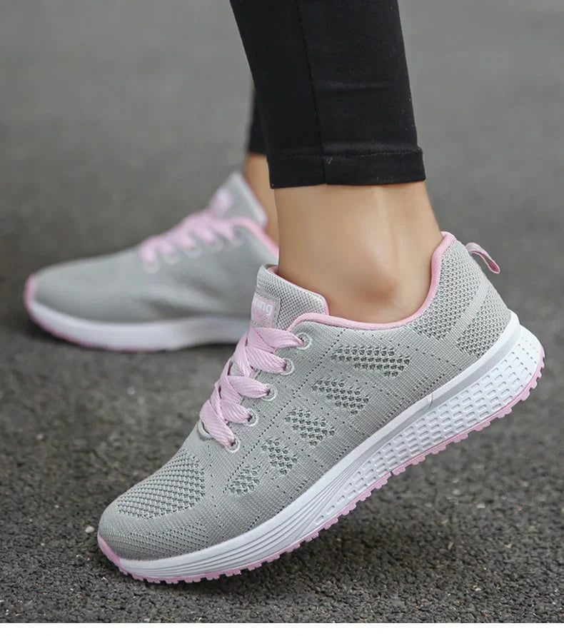 Leichte Damen Turnschuhe Atmungsaktives Mesh