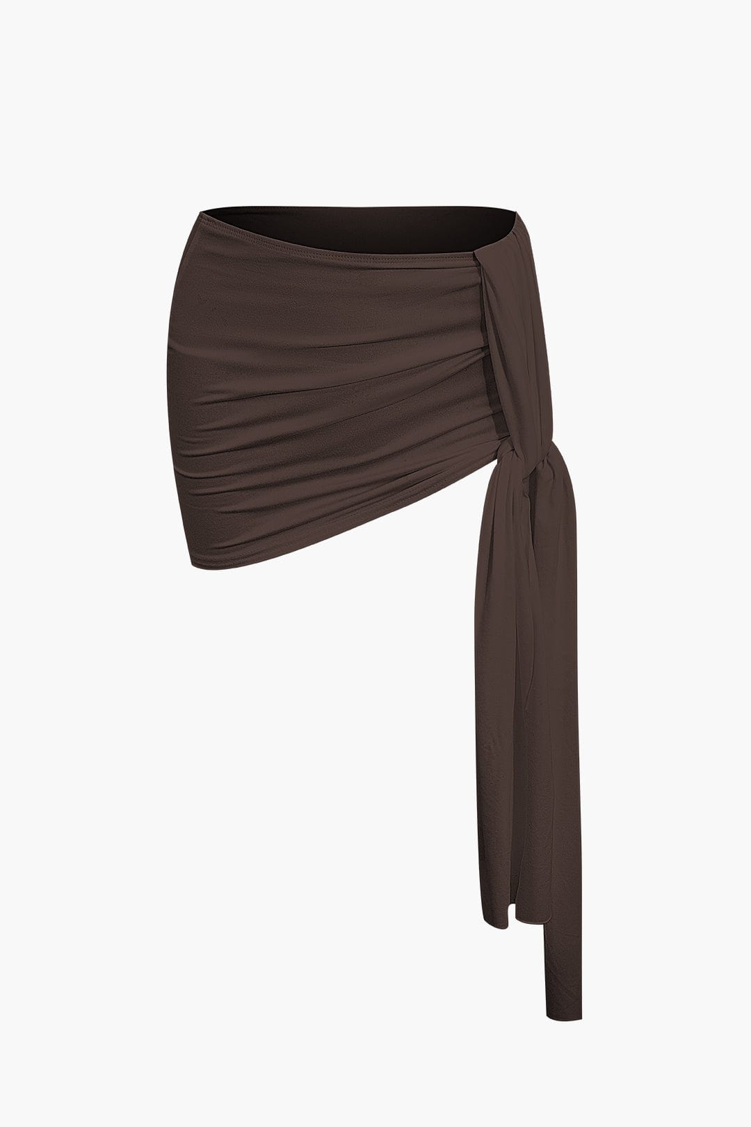 Damen One-Shoulder- und Minirock Set