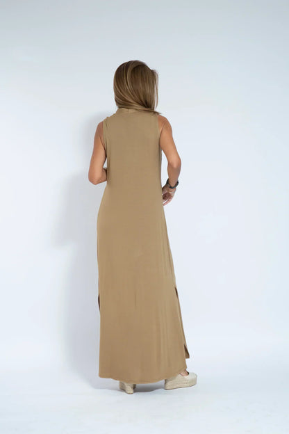Norvielle Damen Schlankmachendes Kleid