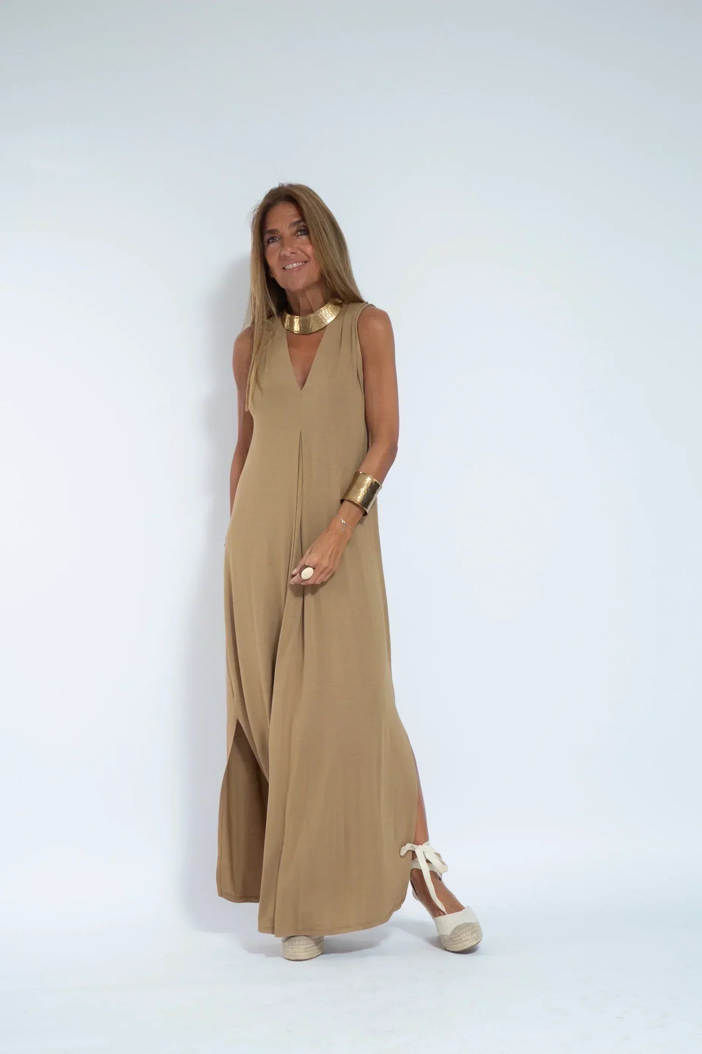 Norvielle Damen Schlankmachendes Kleid