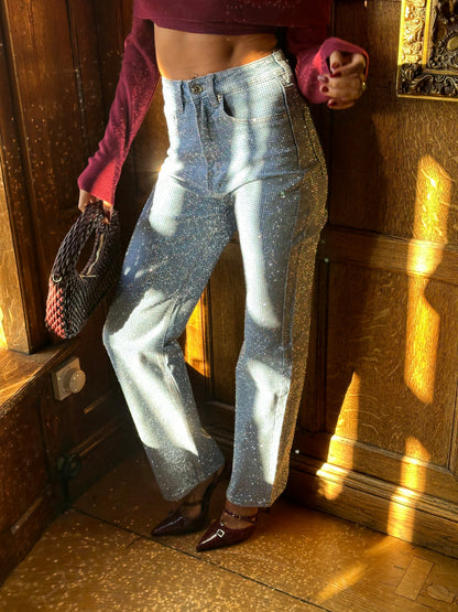Norvielle Damen Diamant Jeans