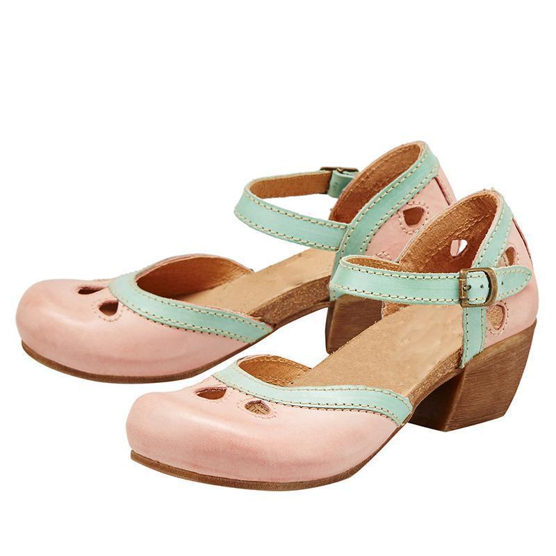 Damen Sandale Hochhackig Sommer Absatzschuhe
