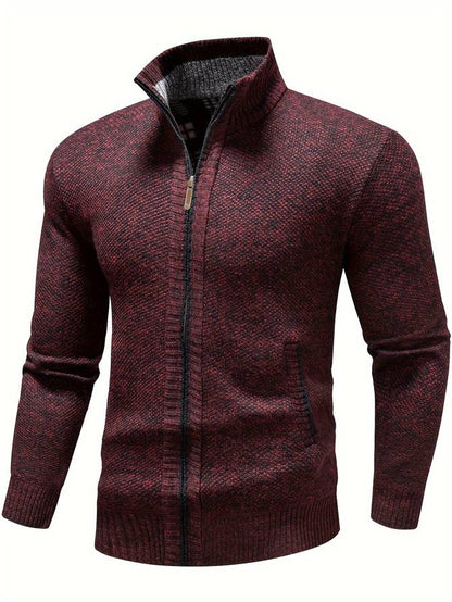 Herren Jacke Frontverschluss Reißverschluss