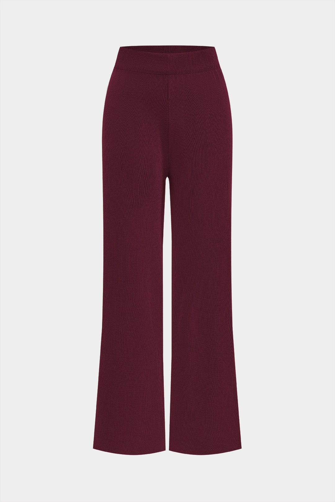 Damen Elegantes Strickset 3-teilig Gerippt