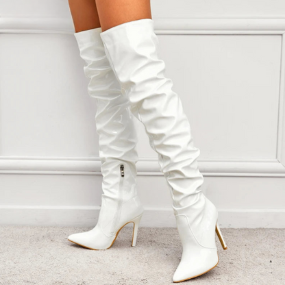 Norvielle Damen Stiefel 8cm Absatz
