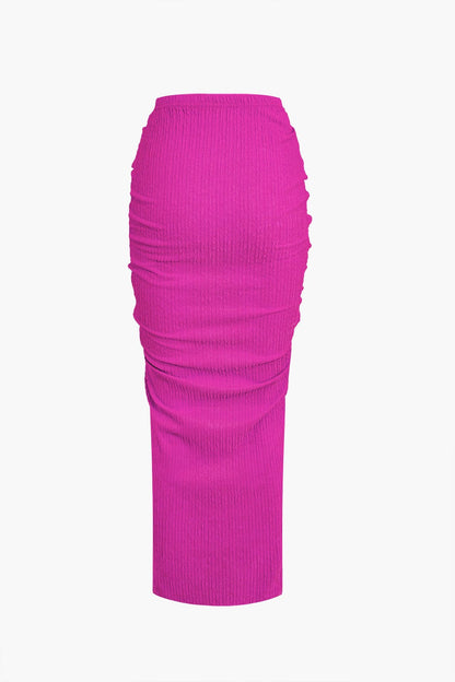 Damen Zweiteiliges Set Raffung