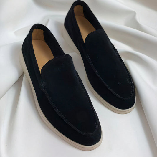Ricardo Herren Loafer Schuh aus Leder Schwarz - Norvielle