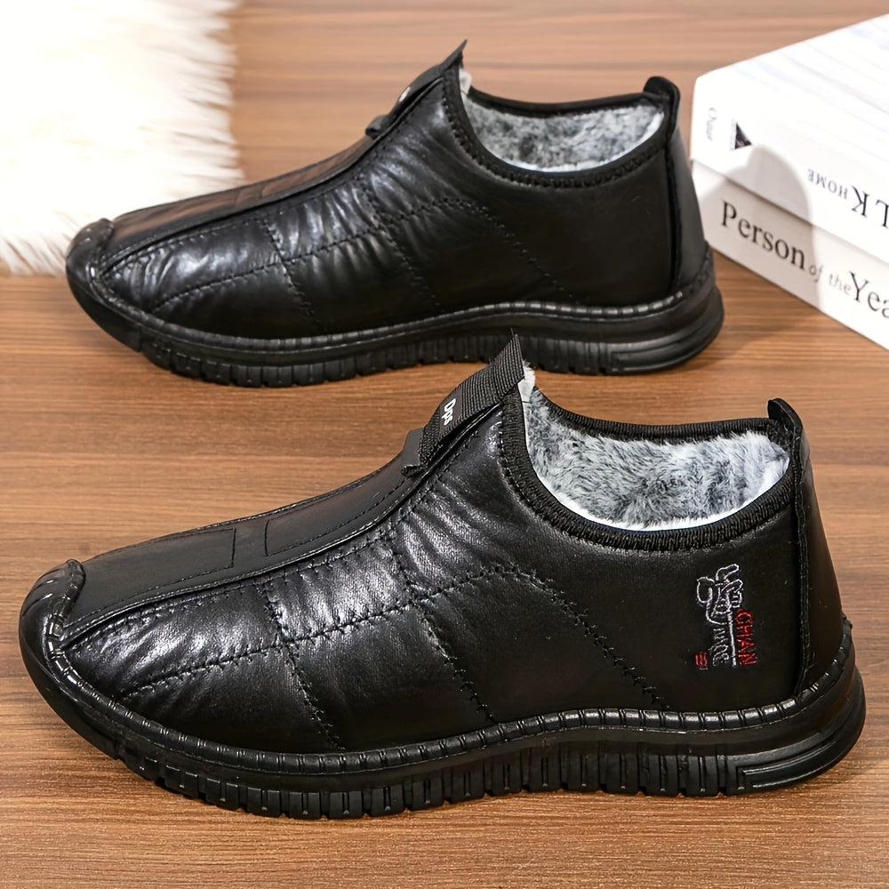 Eldric Herren Winterschuhe Warm Gefüttert