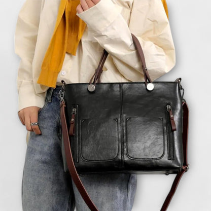 Damen-Handtasche aus Leder für Alltag