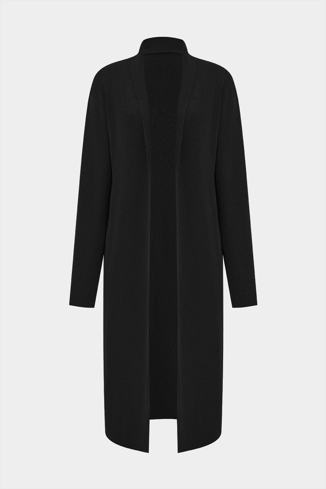 Damen Elegantes Strickset 3-teilig Gerippt