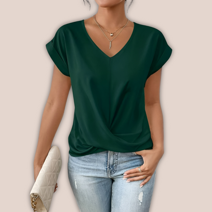 Norvielle Damen Übergröße Bluse Vintage Stil