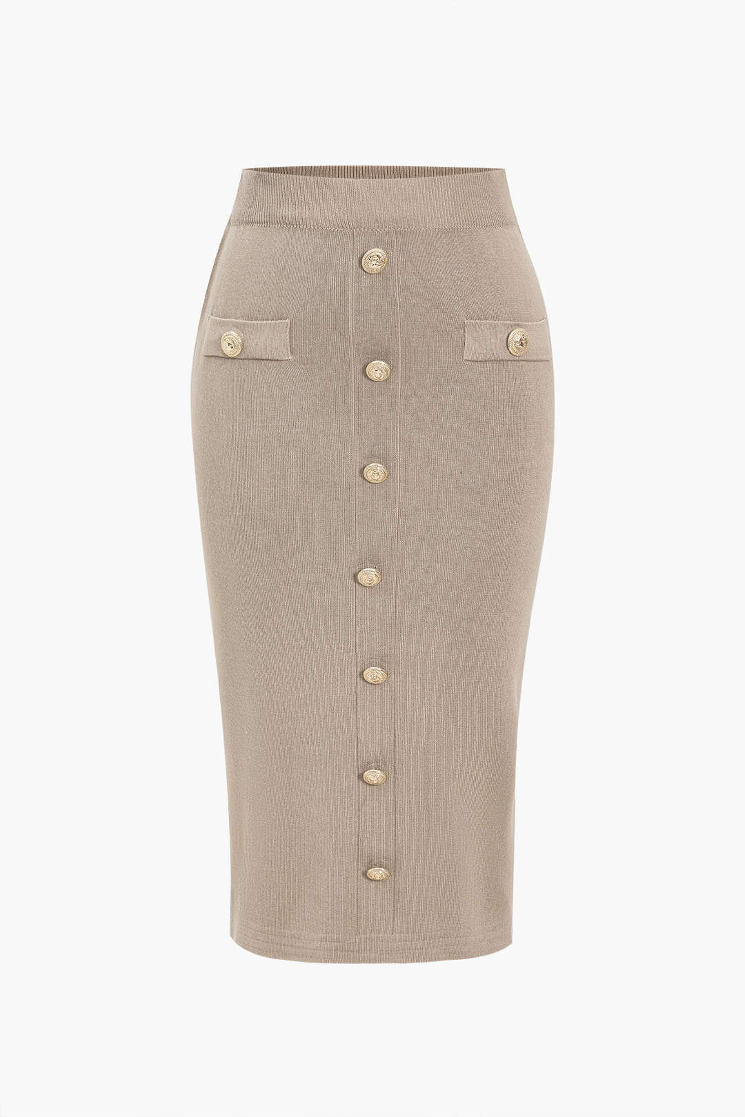 Damen Strick-Set Cardigan Bleistiftrock
