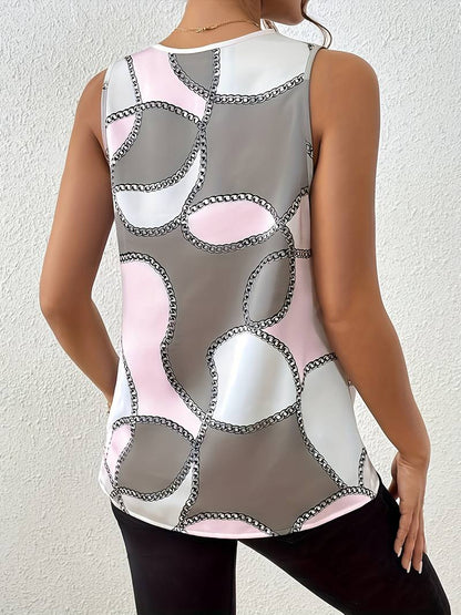 Norvielle Damen Tanktop Leicht Sommerweiß